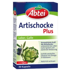 Abtei Artischocke Plus Kapseln, 30 St