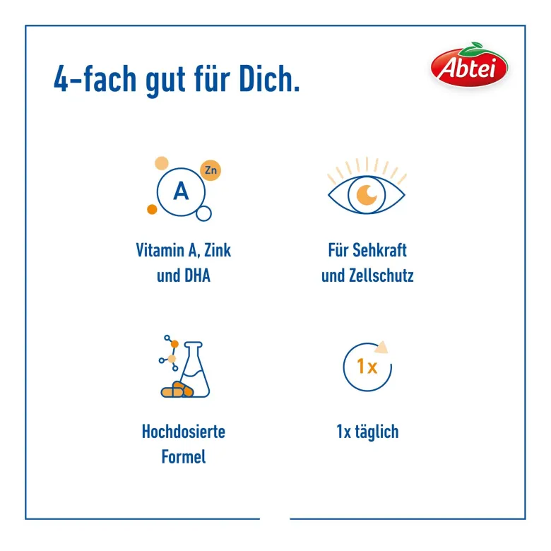 Abtei Augen Vital Tag & Nacht Kapseln, 30 St