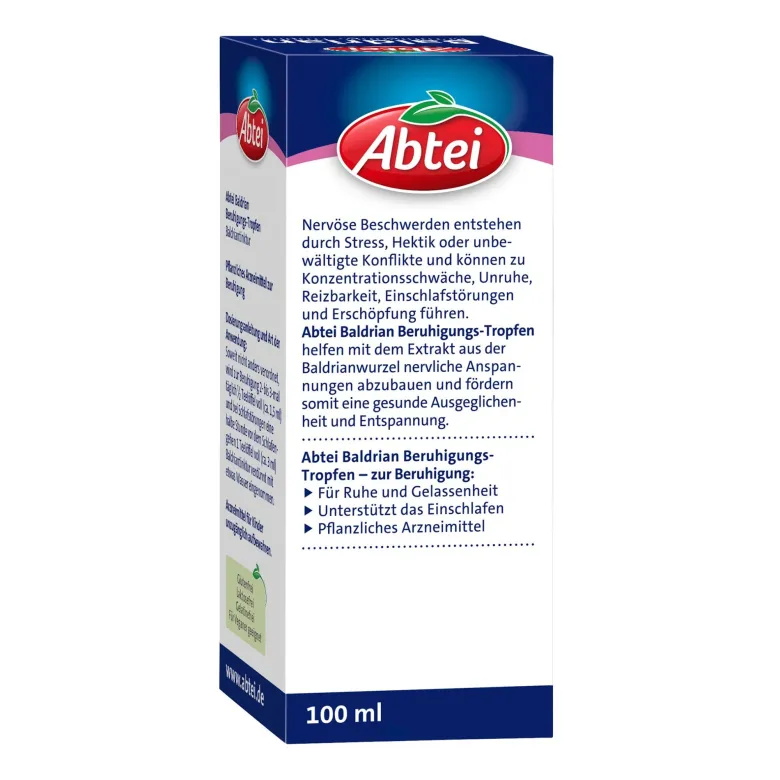 Abtei Baldrian Beruhigungs Tropfen, 100 ml
