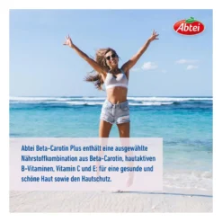 Abtei Beta-Carotin Plus Hautaktive B-Vitamine Kapseln, 50 St