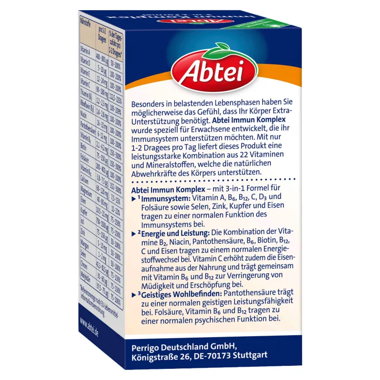Abtei Immun Komplex Dragees, 40 St