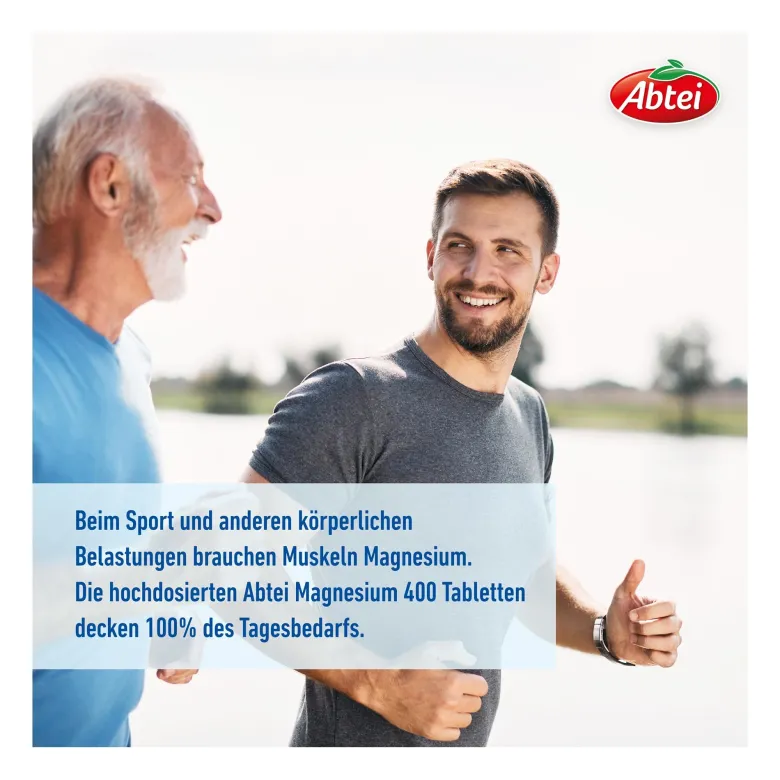 Abtei Magnesium 400 hochdosierte Tabletten, 30 St