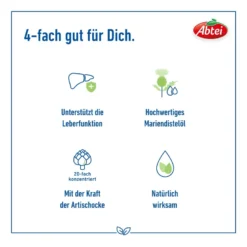 Abtei Mariendistel Plus Kapseln mit Artischocke, 30 St