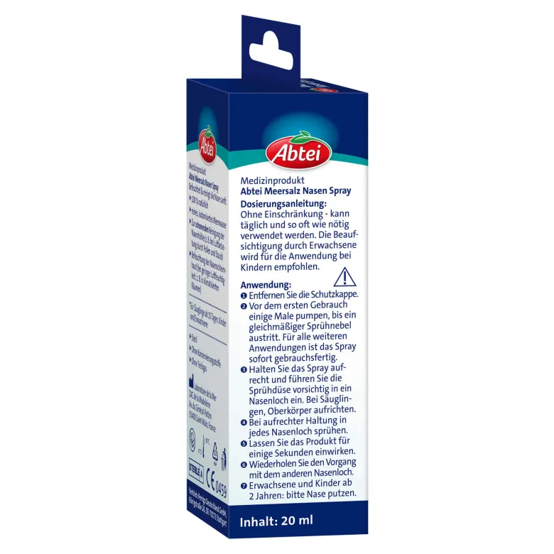 Abtei Meersalz Nasen Spray, 20 ml