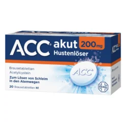 ACC akut 200 Hustenlöser Brausetabletten ab 2 Jahren, 20 St
