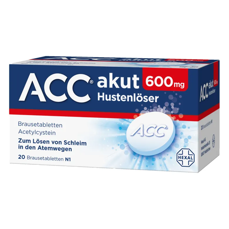 ACC akut 600 Hustenlöser Brausetabletten, 20 St