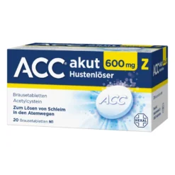 ACC akut 600 Z Hustenlöser mit Zitronengeschmack, 20 St