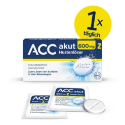 ACC akut 600 Z Hustenlöser mit Zitronengeschmack, 10 St