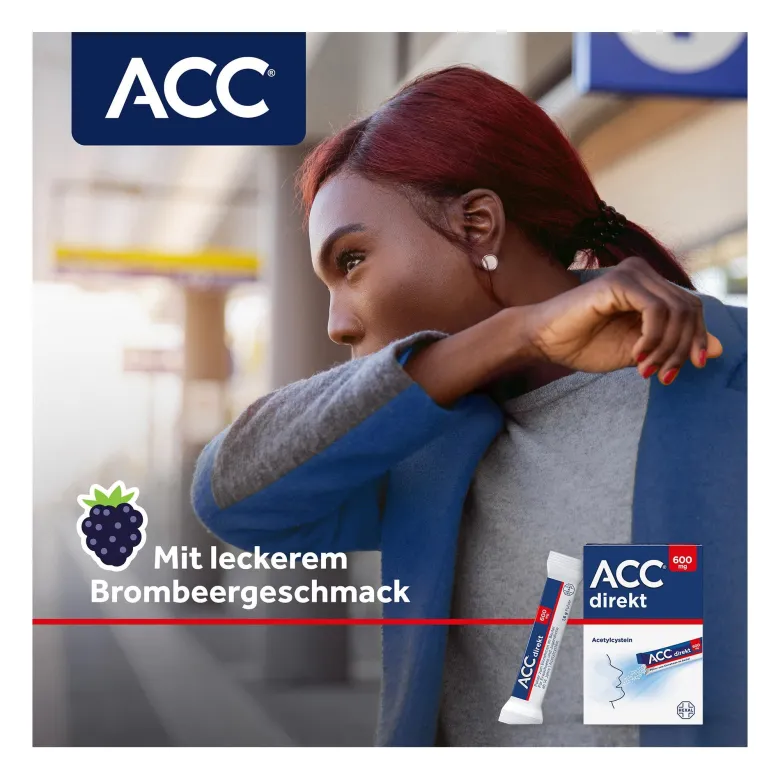 ACC direkt 600 mg bei Husten, Direkt-Sticks für unterwegs, 20 St