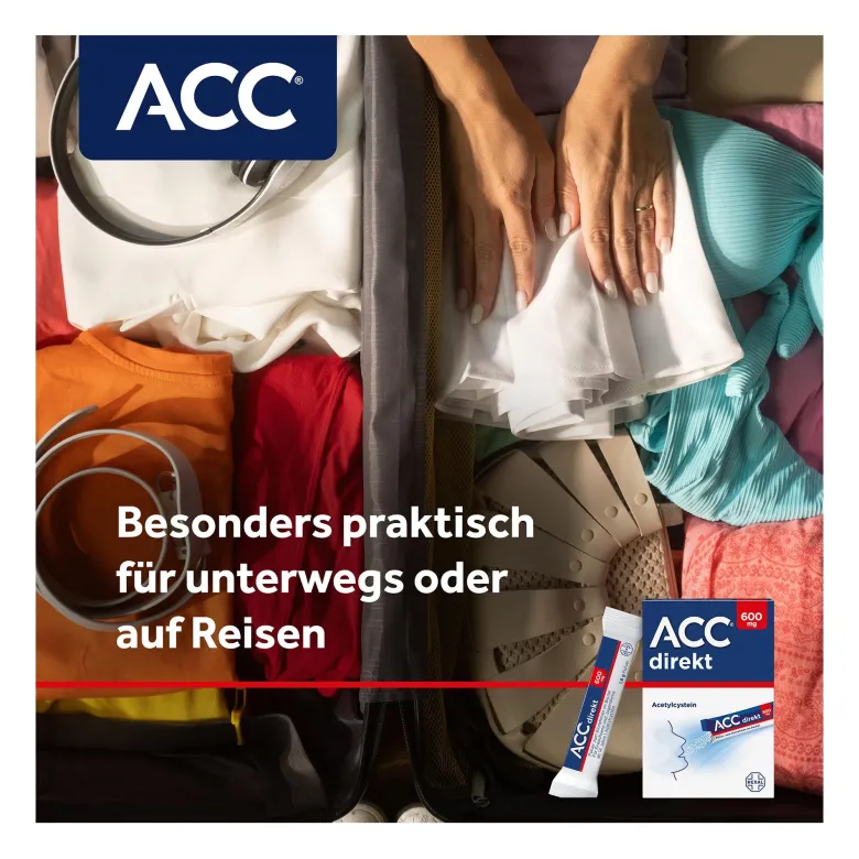 ACC direkt 600 mg bei Husten, Direkt-Sticks für unterwegs, 20 St