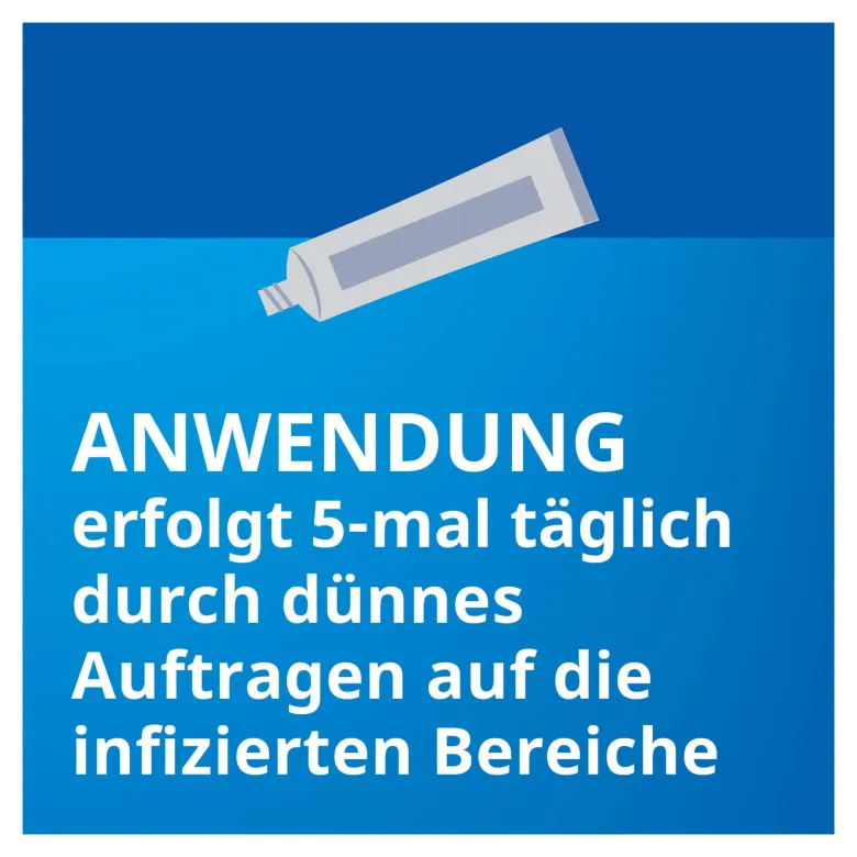 Aciclostad Creme gegen Lippenherpes, 2 g