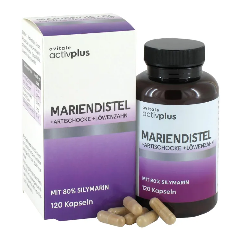 Activplus Mariendistel+Artischocke+Löwenzahn Kapseln, 120 St