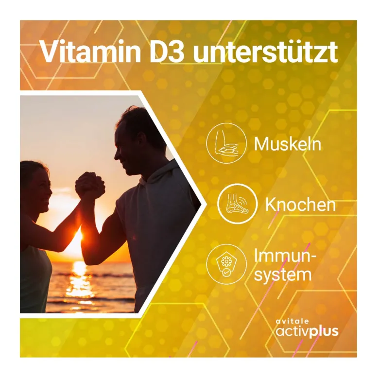 Activplus Vitamin D3 20.000 I.E. Depot Tabletten, 180 St