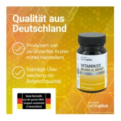 Activplus Vitamin D3 20.000 I.E. Depot Tabletten, 180 St