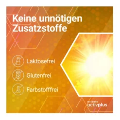 Activplus Vitamin D3 5000 I.E.+K2 Depot Tabletten, 180 St