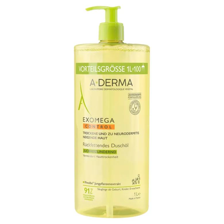 A-Derma Exomega Control Duschöl, 1 l