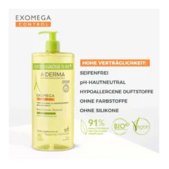 A-Derma Exomega Control Duschöl, 1 l
