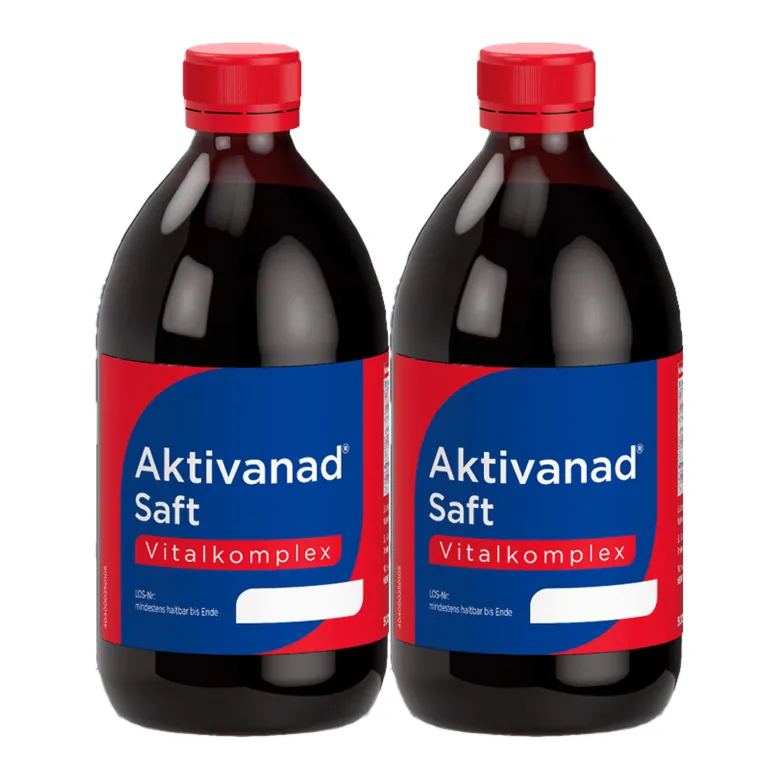 Aktivanad Saft, 2X500 ml