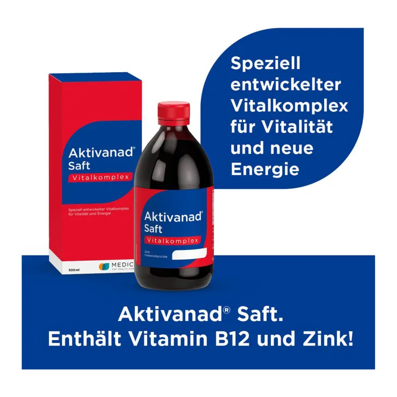 Aktivanad Saft, 2X500 ml