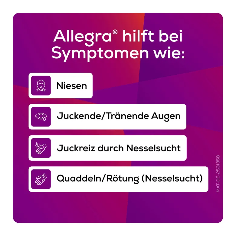 Allegra Allergietabletten 20 mg, 20 St