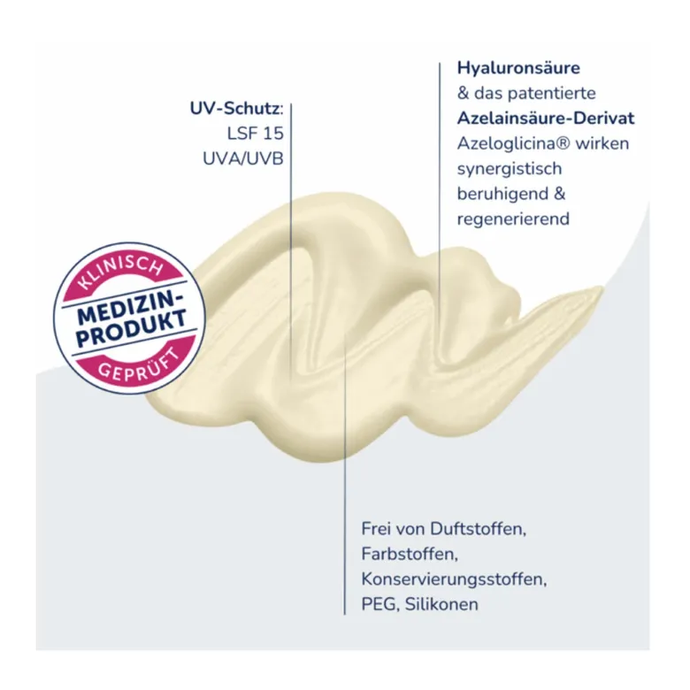 Allergika Anti-Rötung Rosacea Creme MED, 30 ml