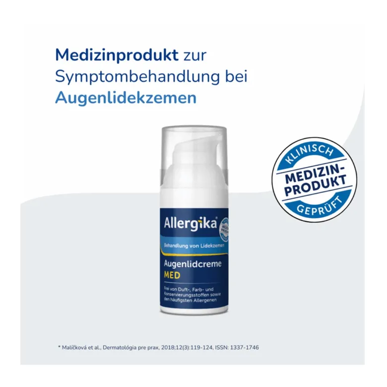 Allergika Augenlidcreme MED, 15 ml