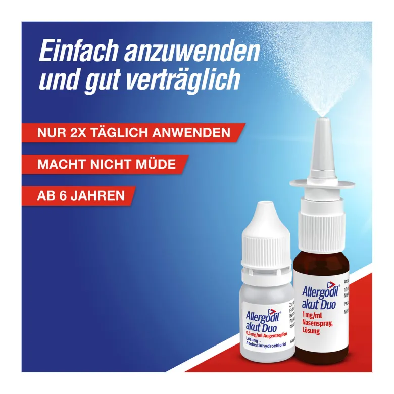 Allergodil Akut Duo, 1 St