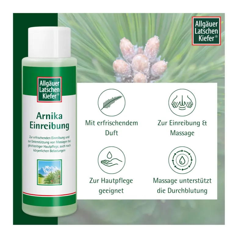 Allgäuer Latschenkiefer Arnika Einreibung, 500 ml