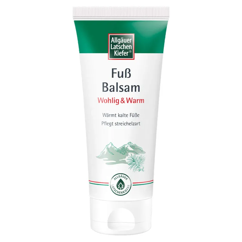 Allgäuer Latschenkiefer Fußbalsam Wohlig & Warm, 100 ml