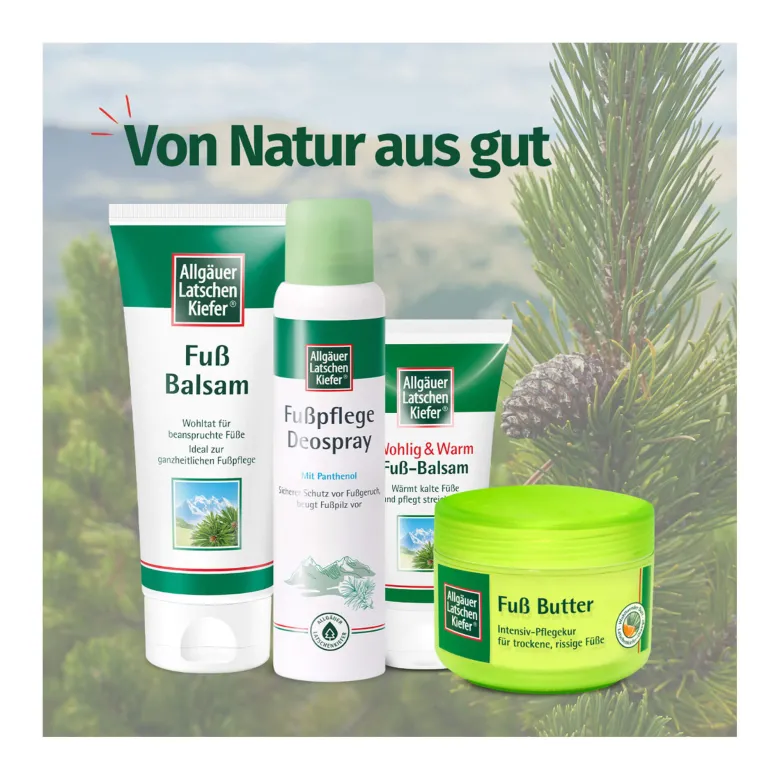 Allgäuer Latschenkiefer Fuß Butter, 200 ml