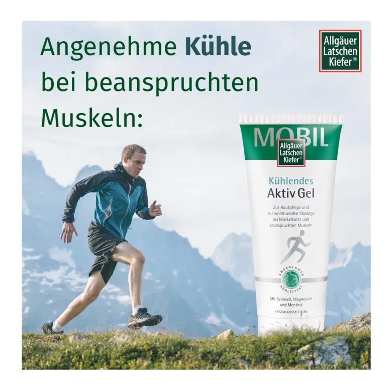 Allgäuer Latschenkiefer Kühlendes Aktiv Gel, 200 ml