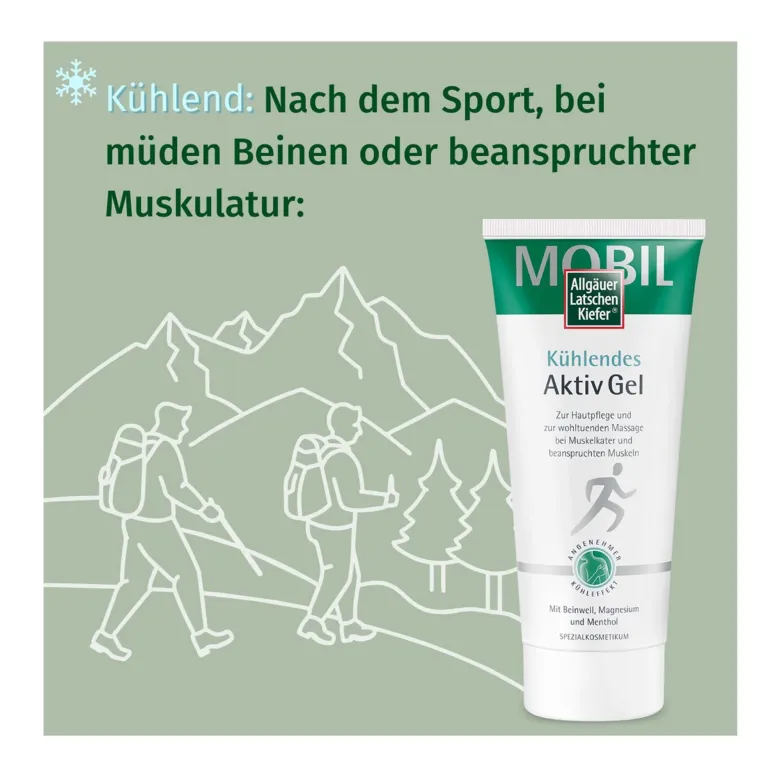 Allgäuer Latschenkiefer Kühlendes Aktiv Gel, 200 ml