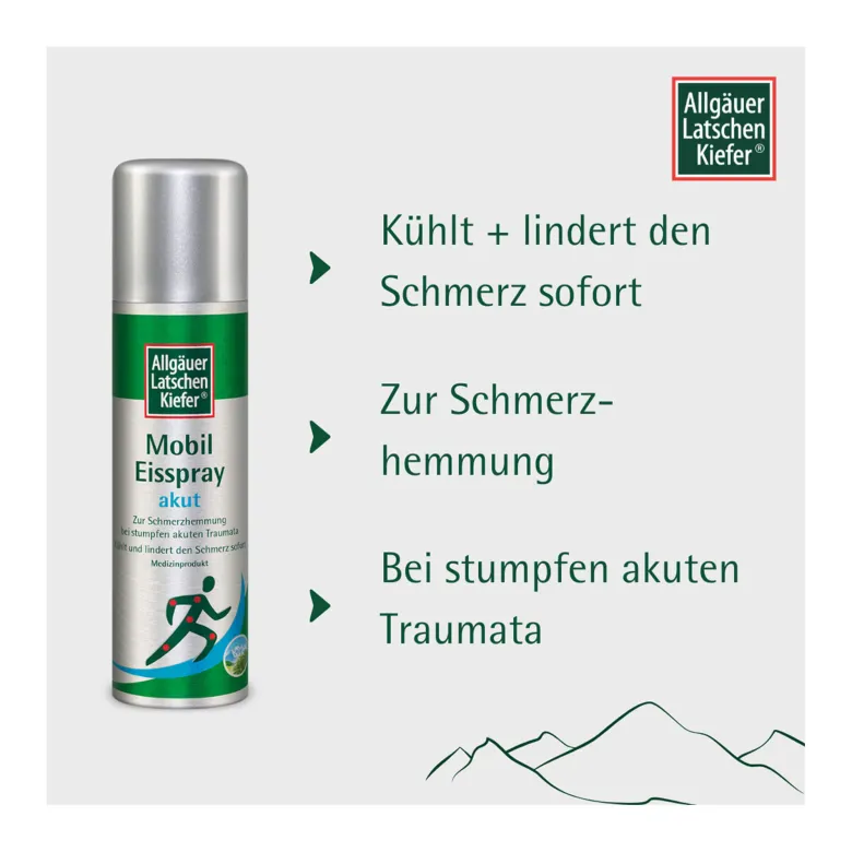 Allgäuer Latschenkiefer Mobil Eisspray akut, 150 ml
