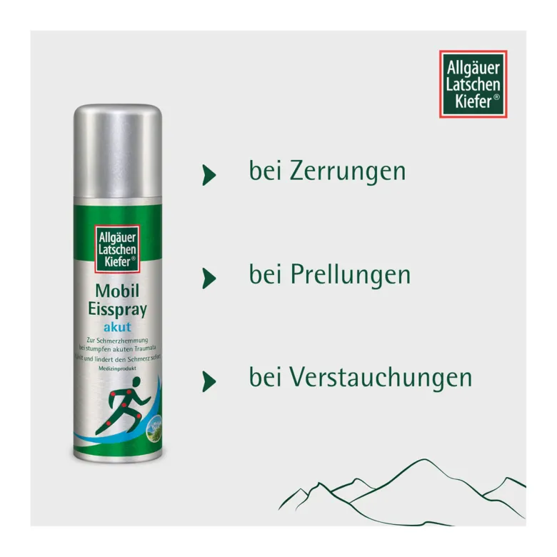 Allgäuer Latschenkiefer Mobil Eisspray akut, 150 ml