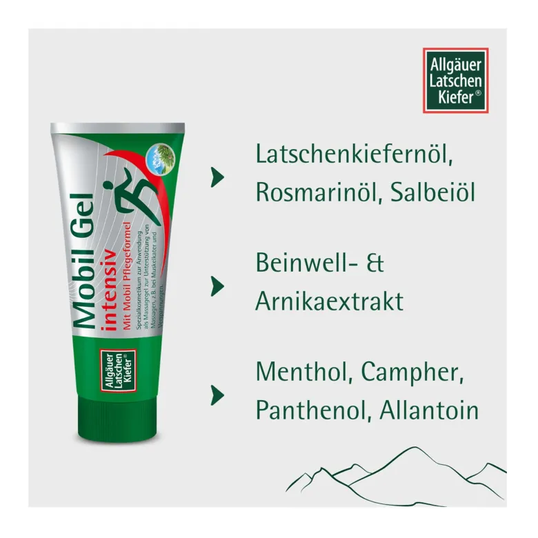 Allgäuer Latschenkiefer Mobil Gel intensiv, 100 ml