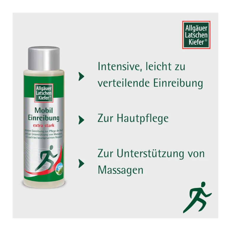 Allgäuer Latschenkiefer Mobil Einreibung extra stark, 250 ml