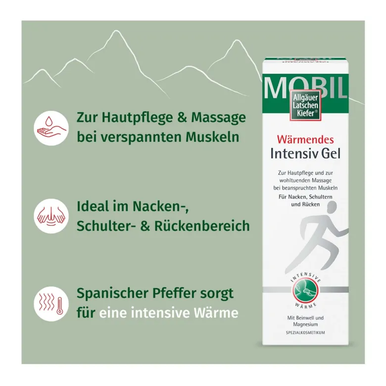 Allgäuer Latschenkiefer Wärmendes Intensiv Gel, 200 ml