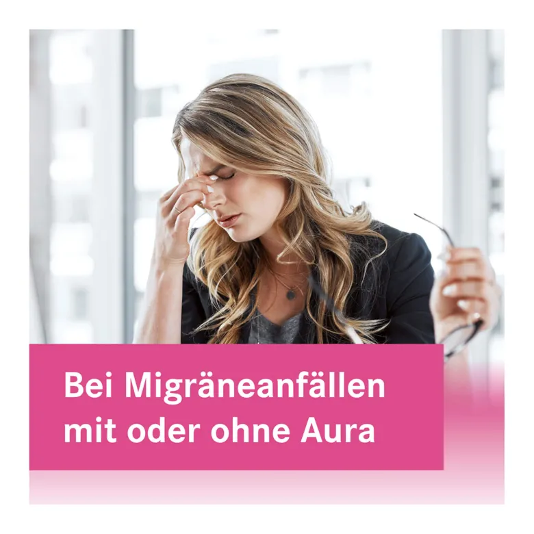 Almotriptan HEUMANN bei Migräne 12,5 mg Filmtabletten, 2 St