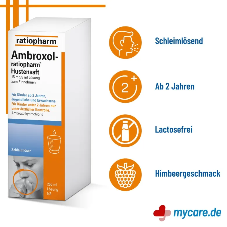 Ambroxol-ratiopharm Hustensaft, 250 ml