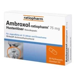 Ambroxol-ratiopharm 75 mg Hustenlöser Retardkapseln, 20 St
