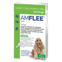 Amflee 134 mg Lösung zum Auftropfen für Mittelgroße Hunde, 3 St