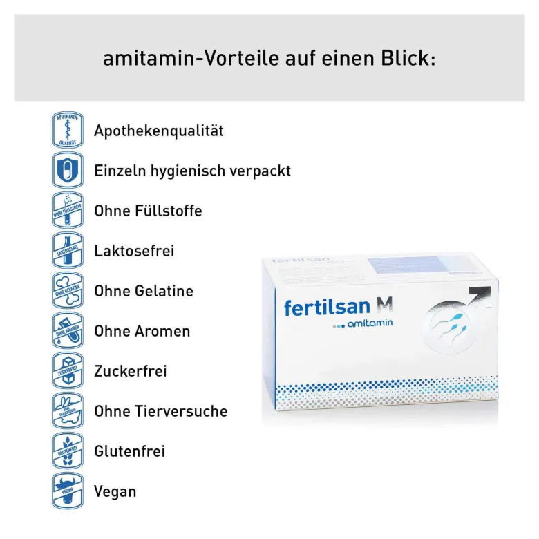 Amitamin fertilsan M Kapseln, 90 St