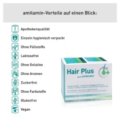 Amitamin Hair Plus, 60 St
