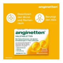 Anginetten Halstabletten, 24 St