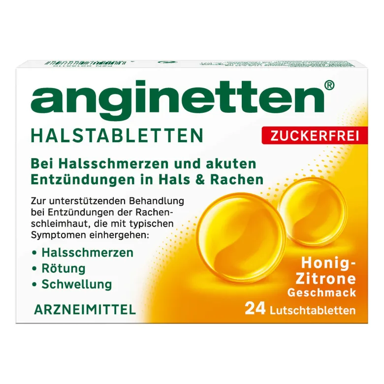 Anginetten Halstabletten zuckerfrei, 24 St