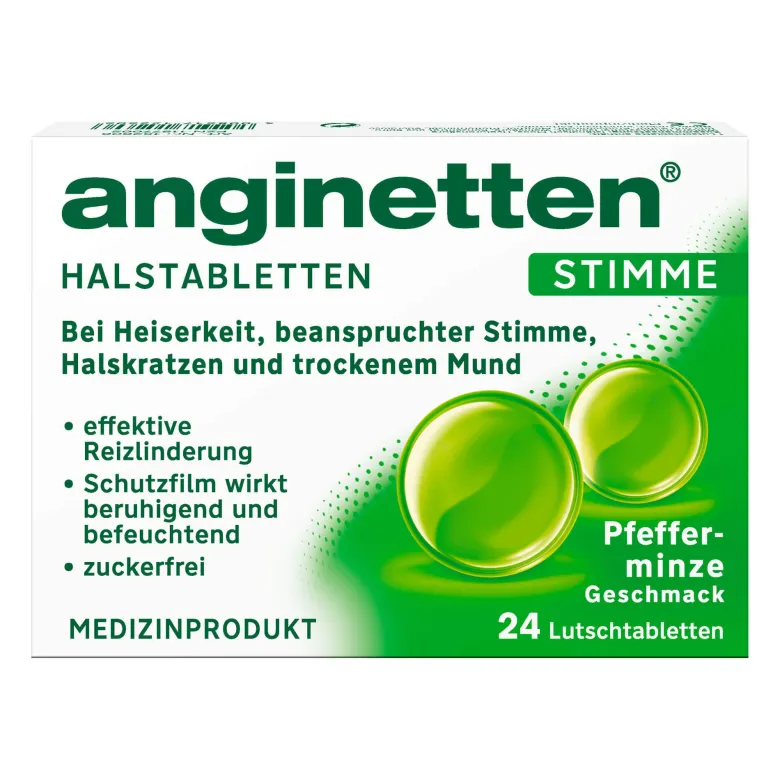 Anginetten Stimme Lutschtabletten, 24 St