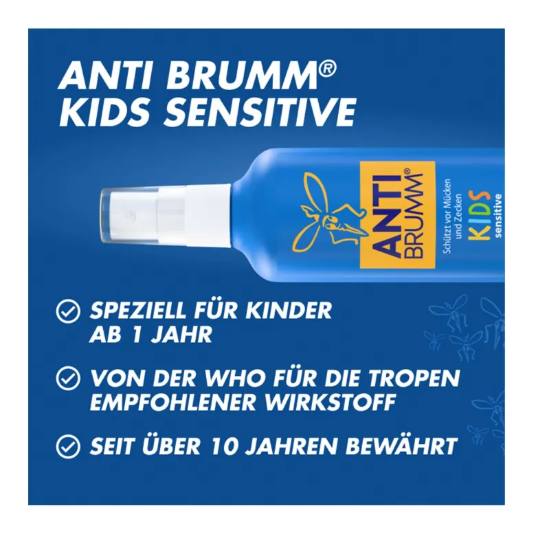 Anti-Brumm Kids sensitive Pumpspray, 75 ml