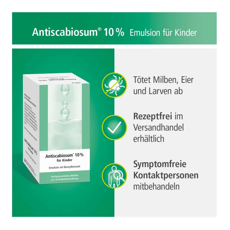 Antiscabiosum 10% für Kinder, 200 g