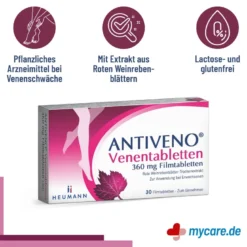 Antiveno Venentabletten 360 mg Filmtabletten, 30 St
