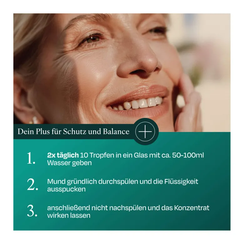 Aperisan Mundwasser Konzentrat Mundflora+, 30 ml
